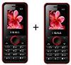 I KALL K24 1.8 Inch Display Set Of Two - Red image