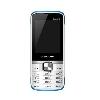 Adcom X15 (boss) Dual Sim Mobile-white & Blue With Manufacturer Warranty image