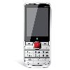 iBall Fab2.6a White + Red Dual Sim Mobile Phone image