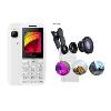 Combo of Ziox ZX20 Basic Phone ShutterBugs 3 in 1 Lens (Assorted) image